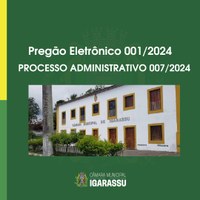 A Câmara Municipal de Igarassu realiza processo licitatório