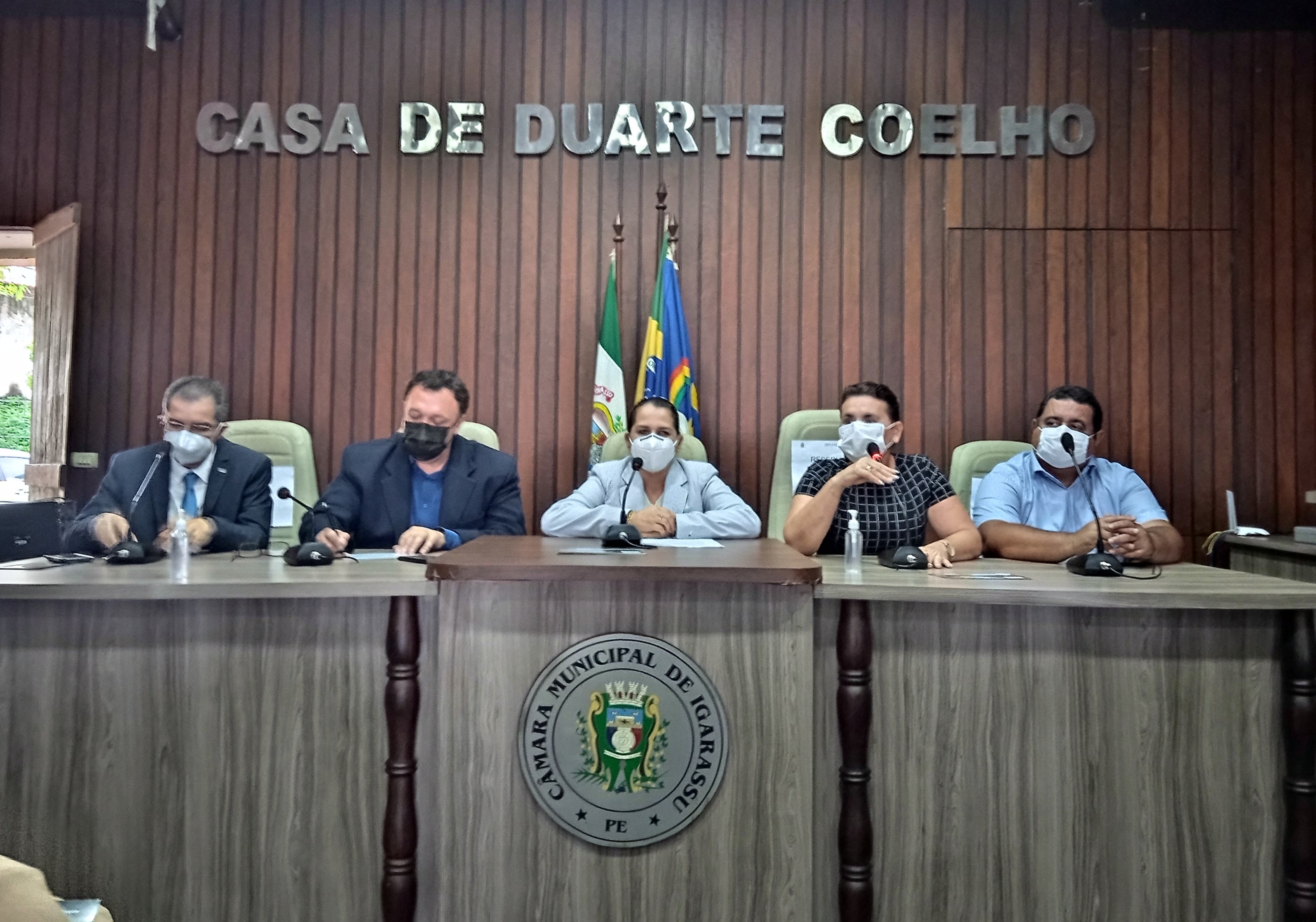 Câmara de Igarassu promove encontro com presidente da UVB e parlamentares de Pernambuco