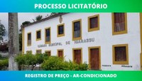 Câmara de Igarassu realiza licitação para aquisição com instalação de ar-condicionado