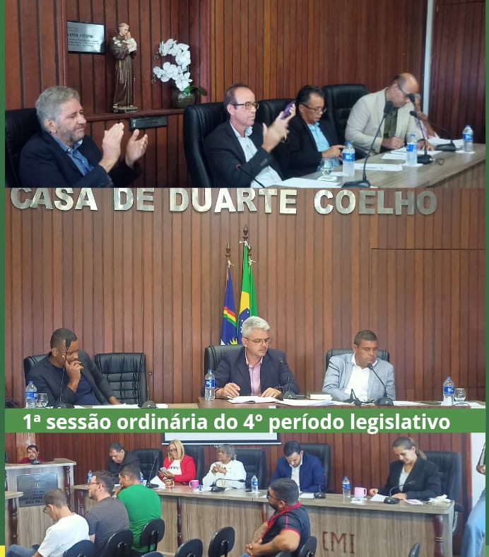 Início dos trabalhos legislativos