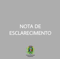 Nota de esclarecimento